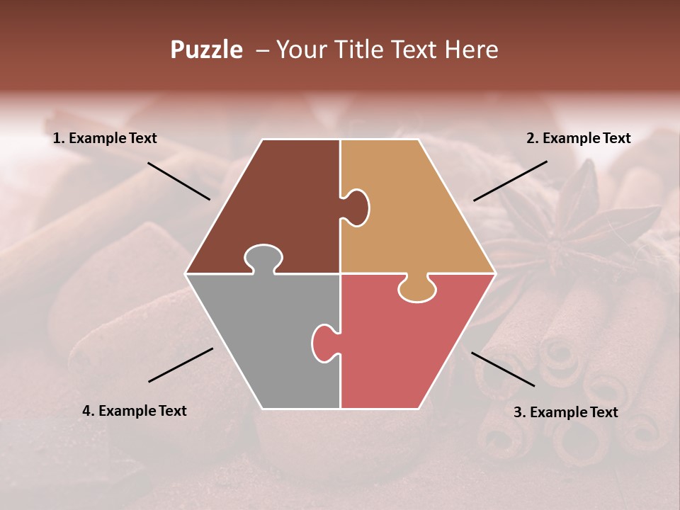 Spice Dessert Candy PowerPoint Template