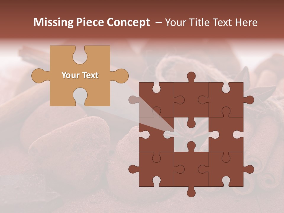 Spice Dessert Candy PowerPoint Template