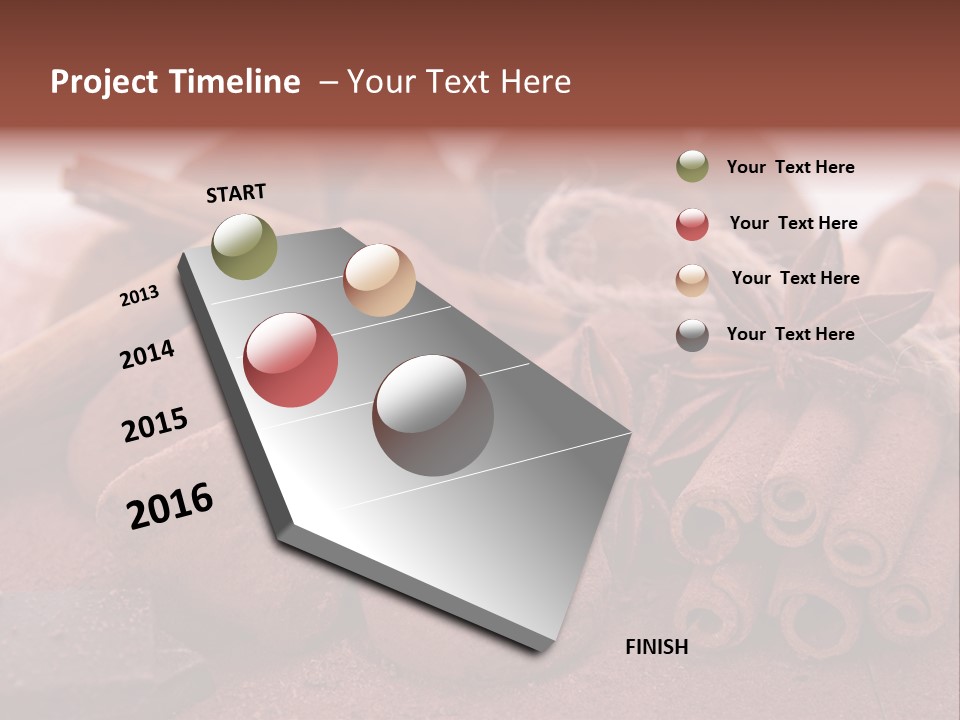 Spice Dessert Candy PowerPoint Template
