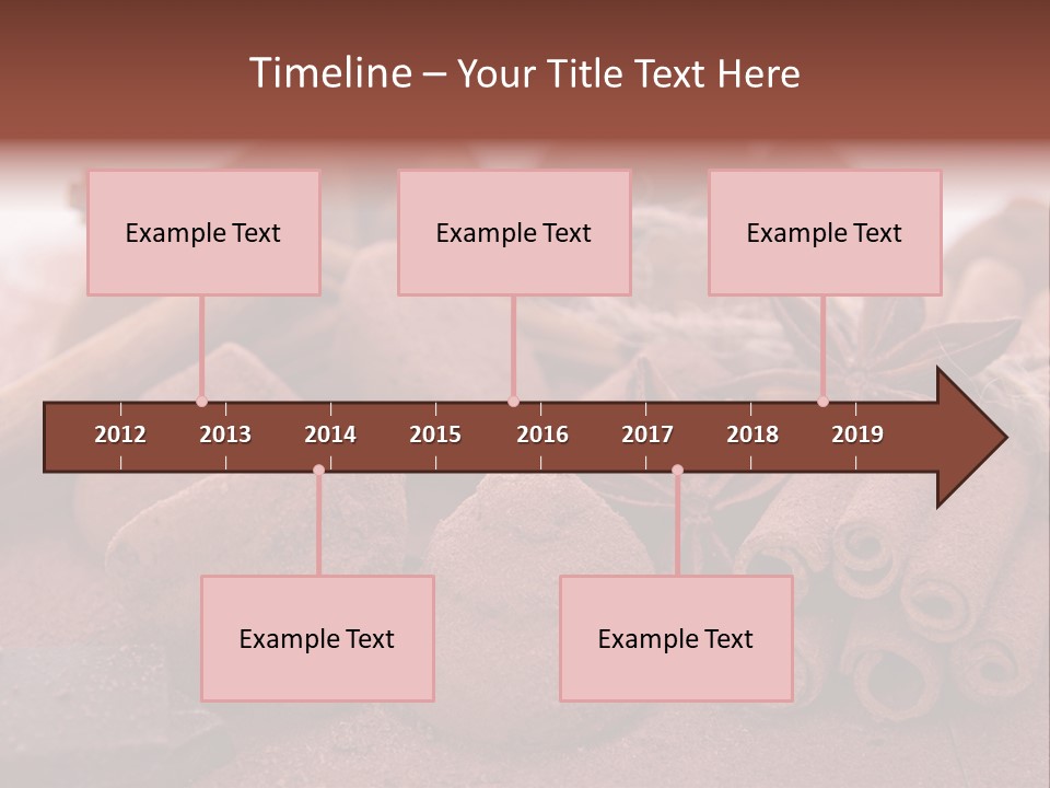 Spice Dessert Candy PowerPoint Template