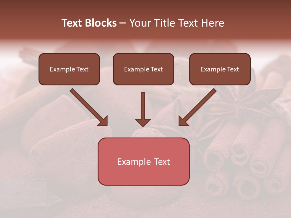 Spice Dessert Candy PowerPoint Template