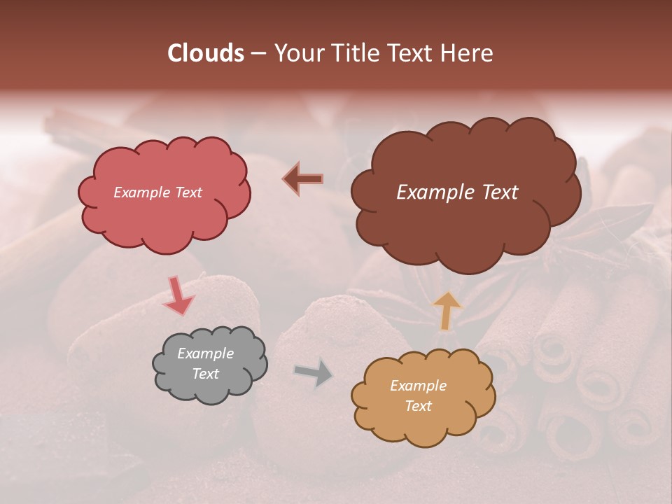 Spice Dessert Candy PowerPoint Template