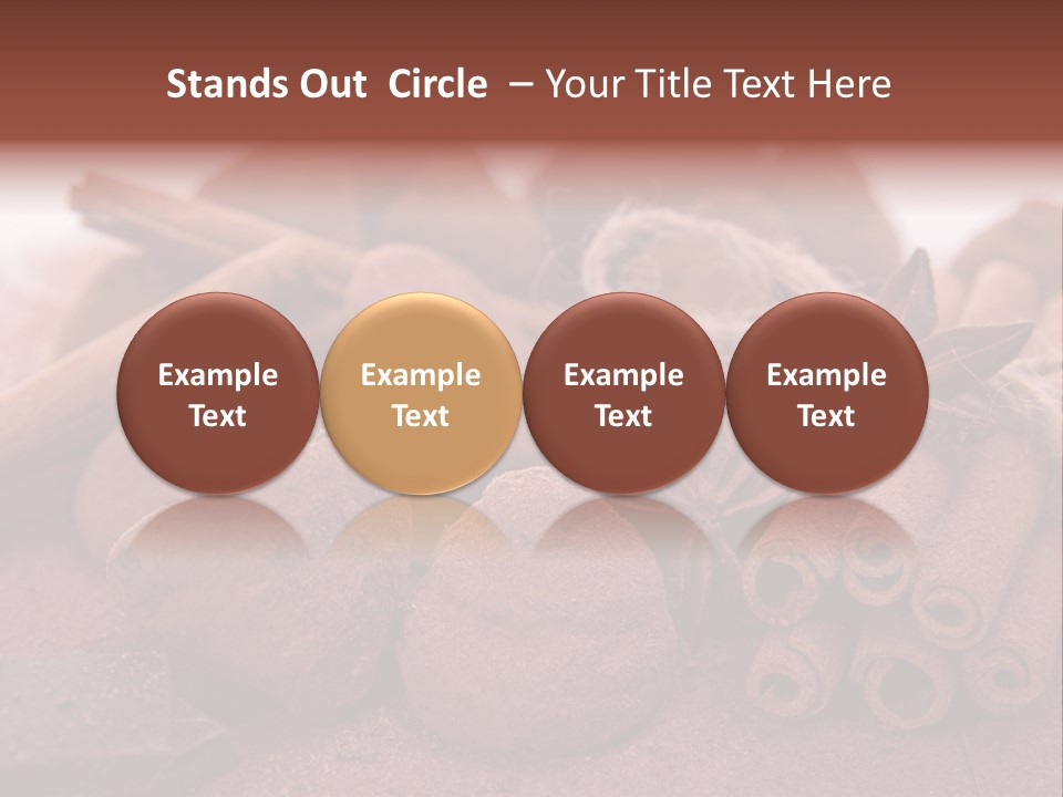 Spice Dessert Candy PowerPoint Template