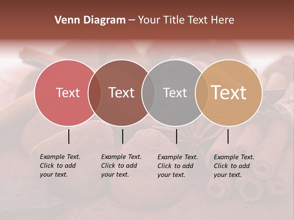 Spice Dessert Candy PowerPoint Template