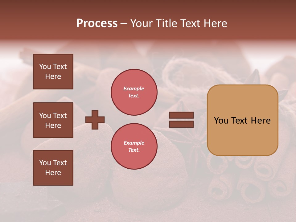 Spice Dessert Candy PowerPoint Template