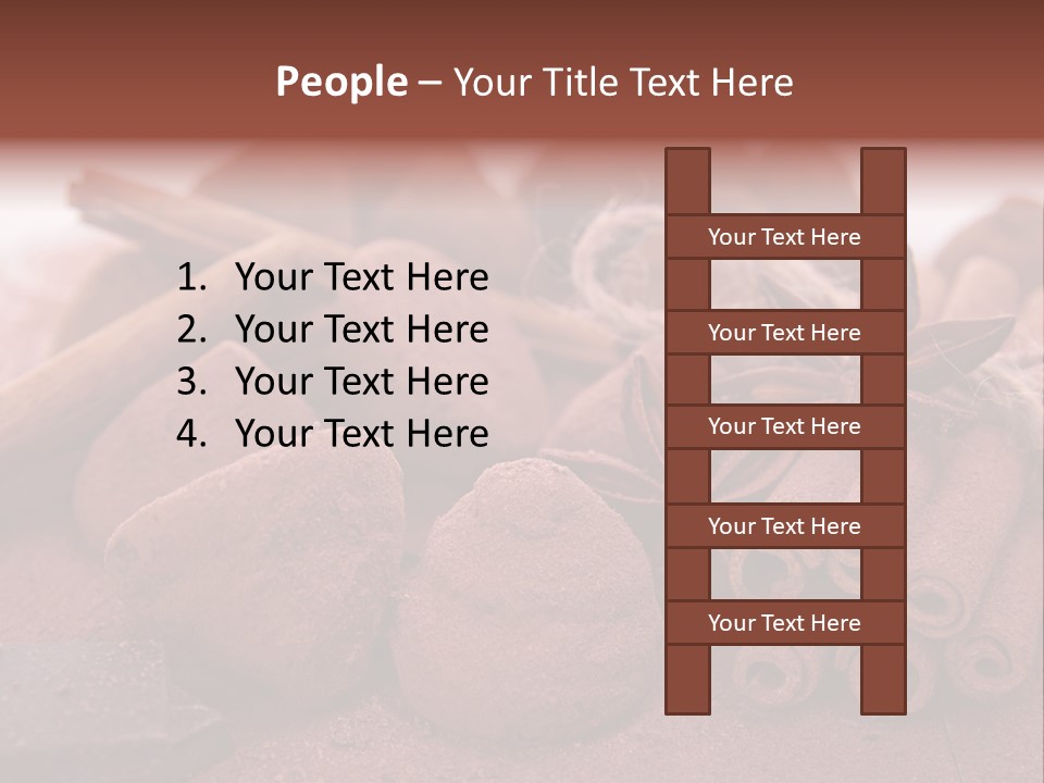 Spice Dessert Candy PowerPoint Template