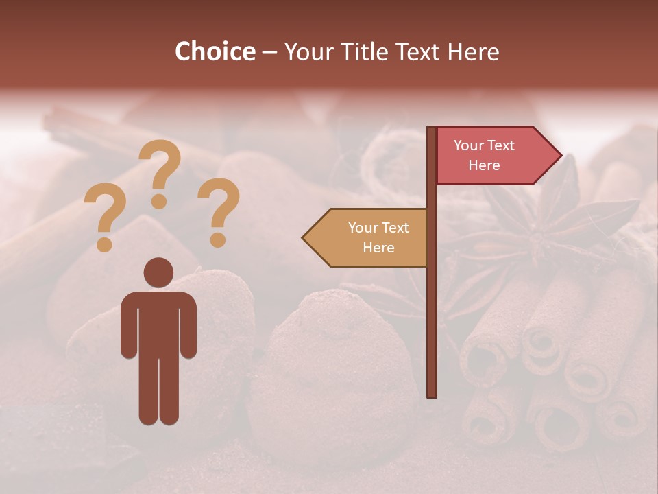 Spice Dessert Candy PowerPoint Template