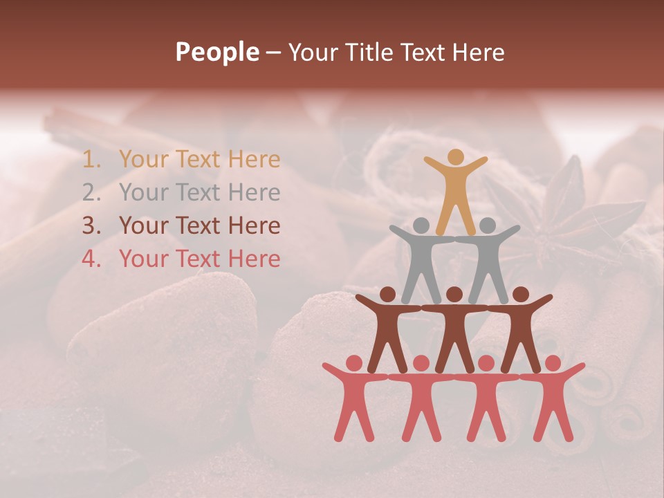 Spice Dessert Candy PowerPoint Template