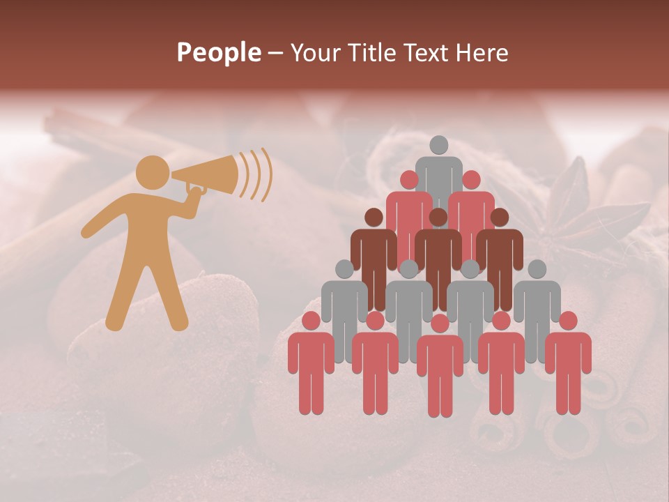 Spice Dessert Candy PowerPoint Template