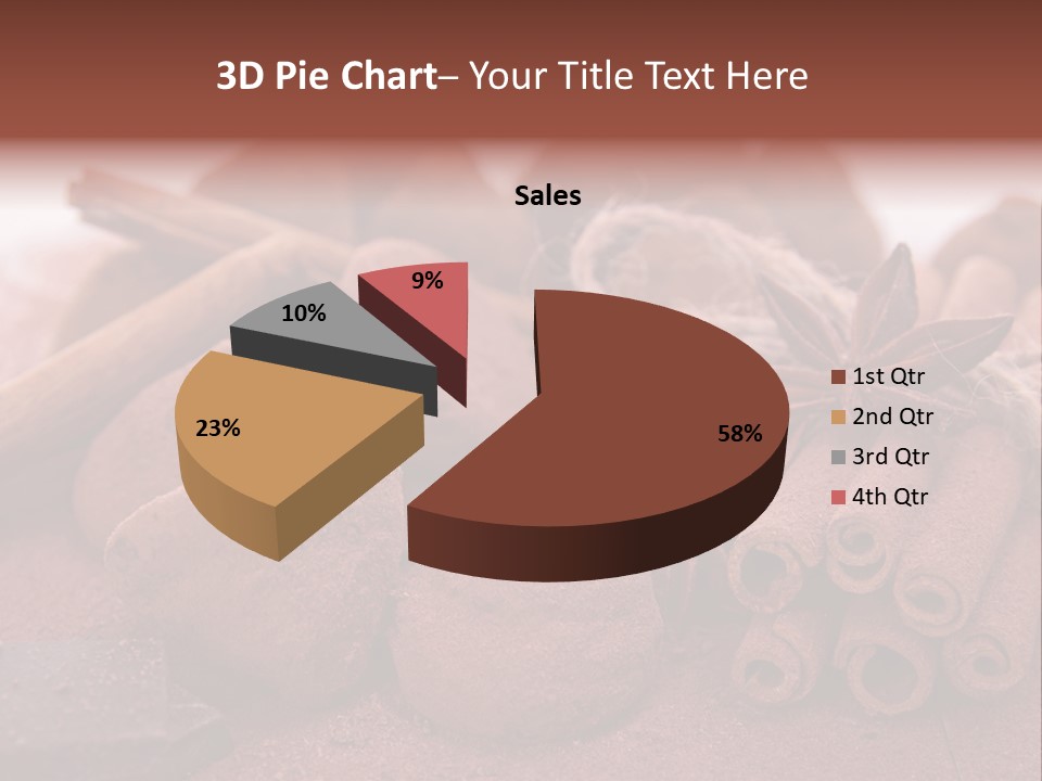 Spice Dessert Candy PowerPoint Template
