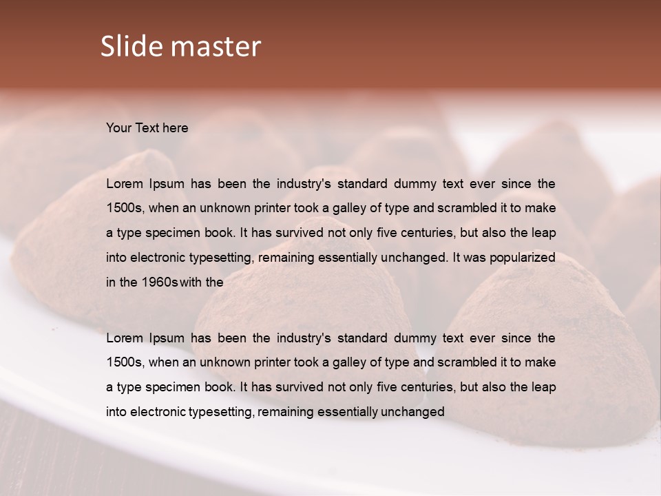 Gourmet Festive Culinary PowerPoint Template