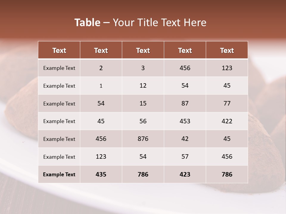 Gourmet Festive Culinary PowerPoint Template