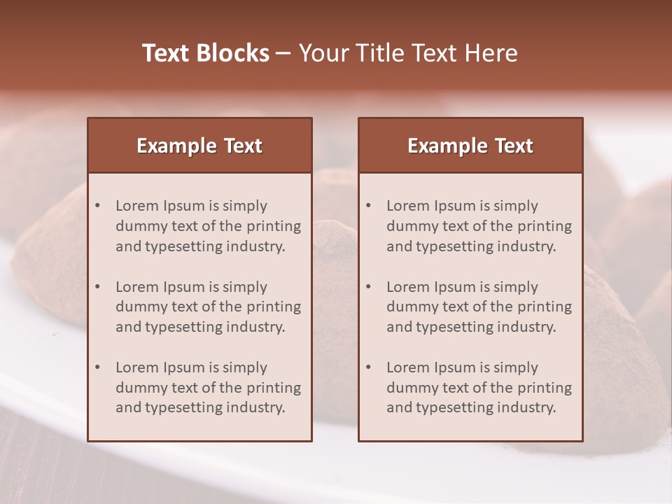 Gourmet Festive Culinary PowerPoint Template