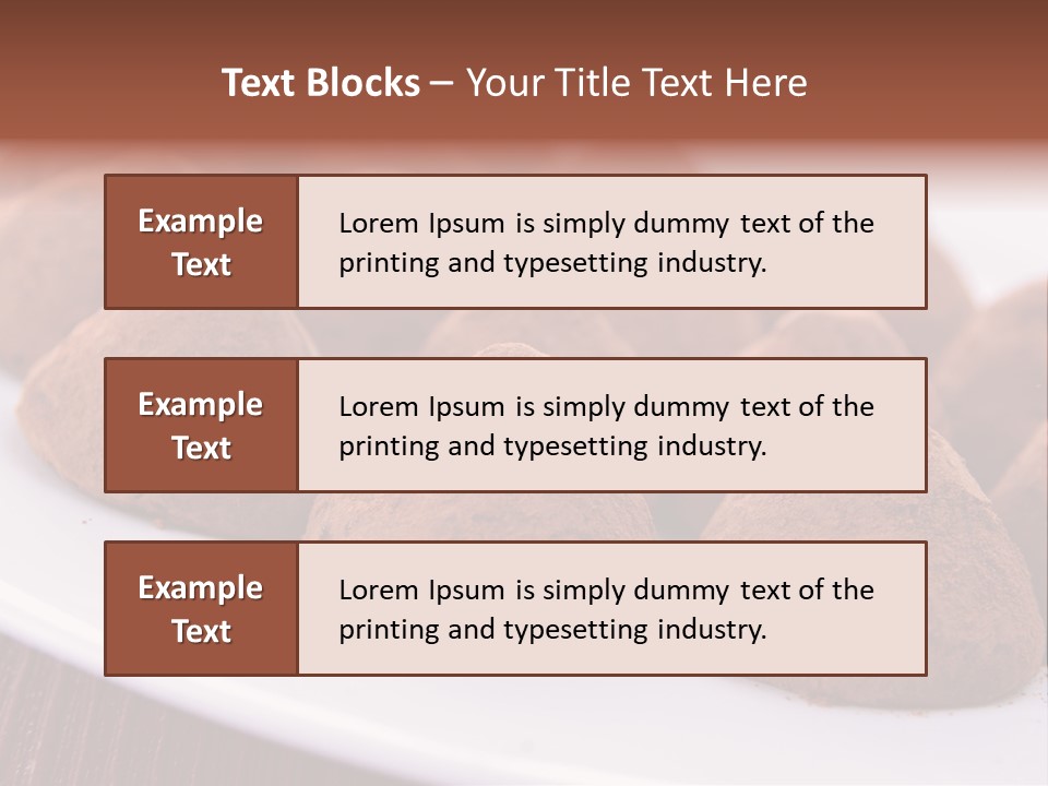 Gourmet Festive Culinary PowerPoint Template