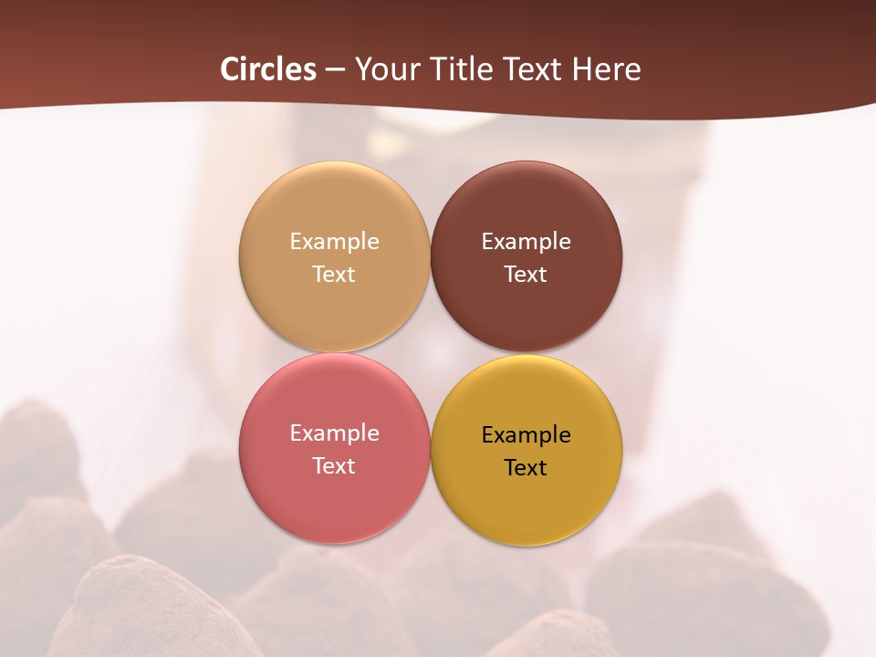 Sweet Confectionery Food PowerPoint Template