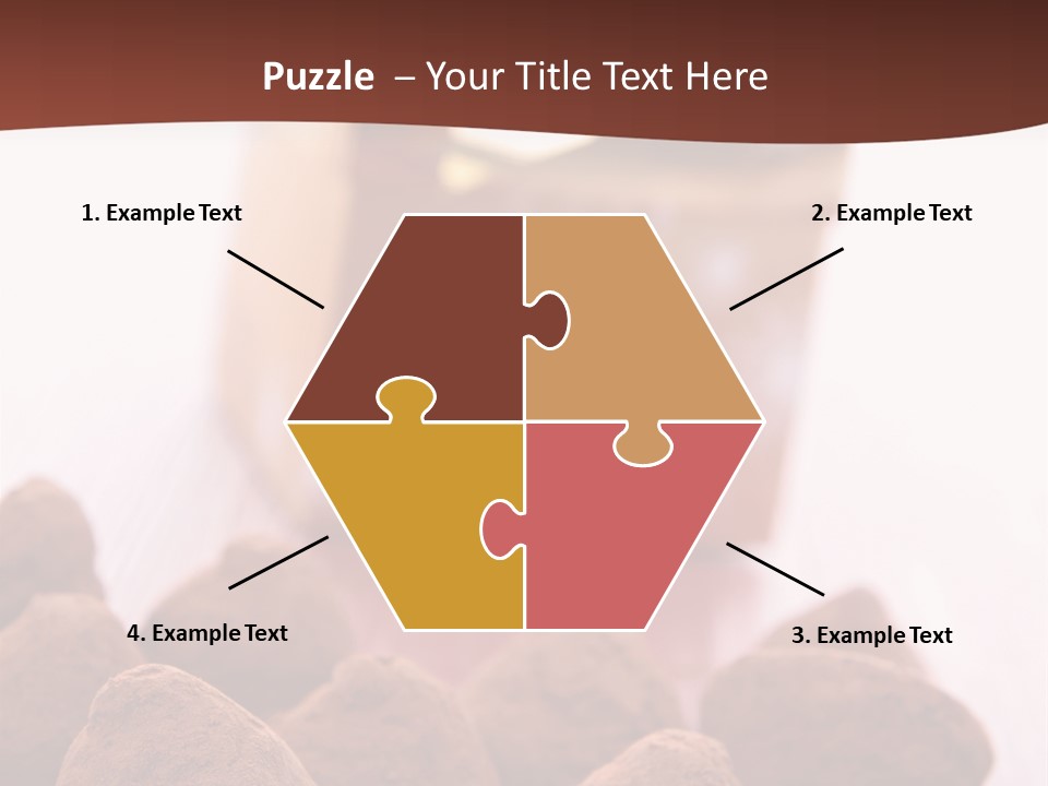 Sweet Confectionery Food PowerPoint Template