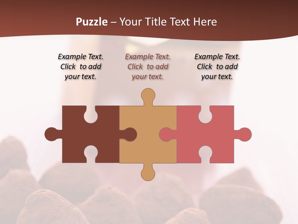 Sweet Confectionery Food PowerPoint Template