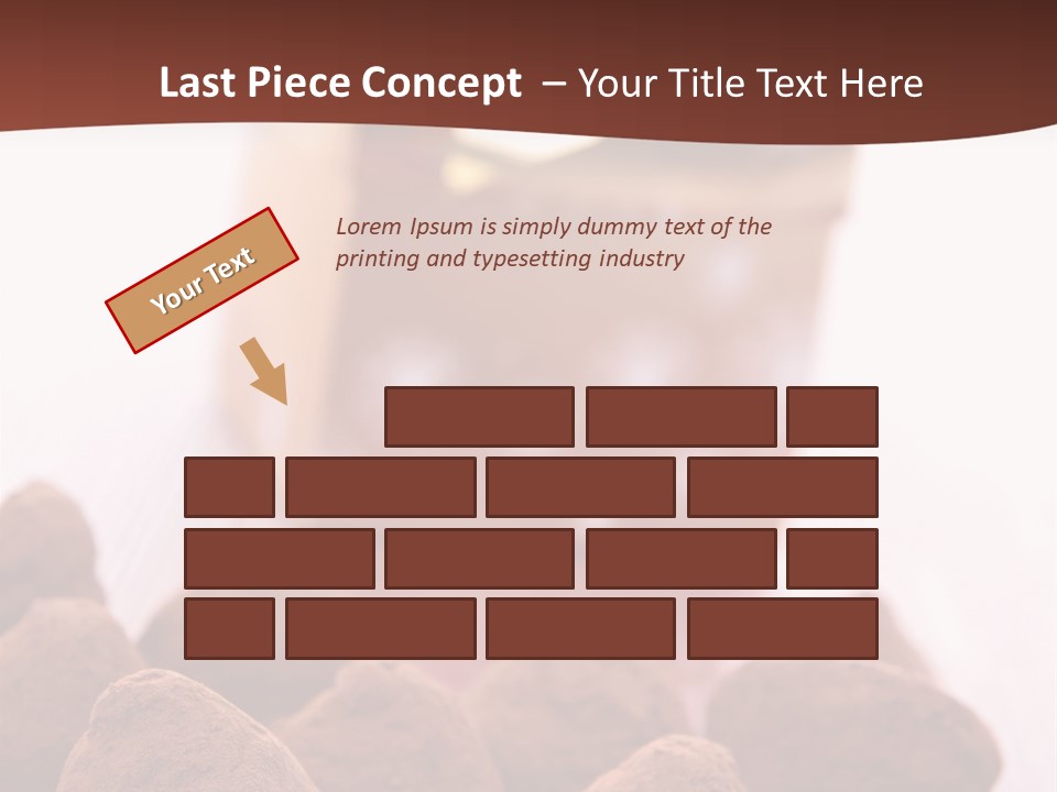 Sweet Confectionery Food PowerPoint Template