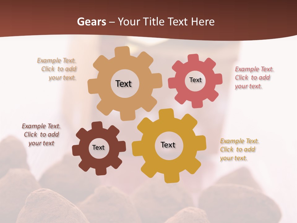 Sweet Confectionery Food PowerPoint Template