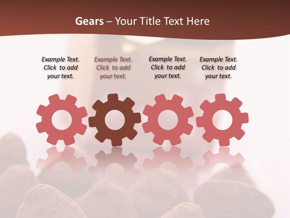 Sweet Confectionery Food PowerPoint Template