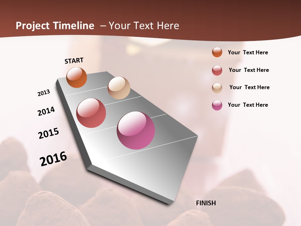 Sweet Confectionery Food PowerPoint Template