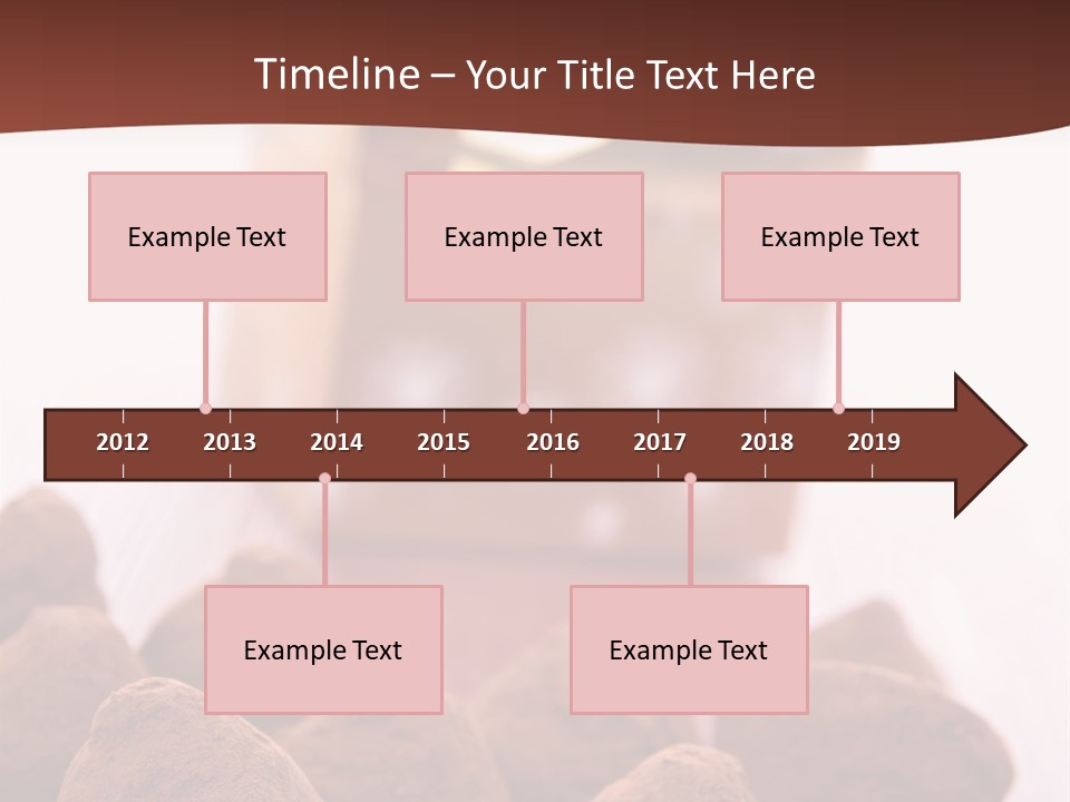 Sweet Confectionery Food PowerPoint Template