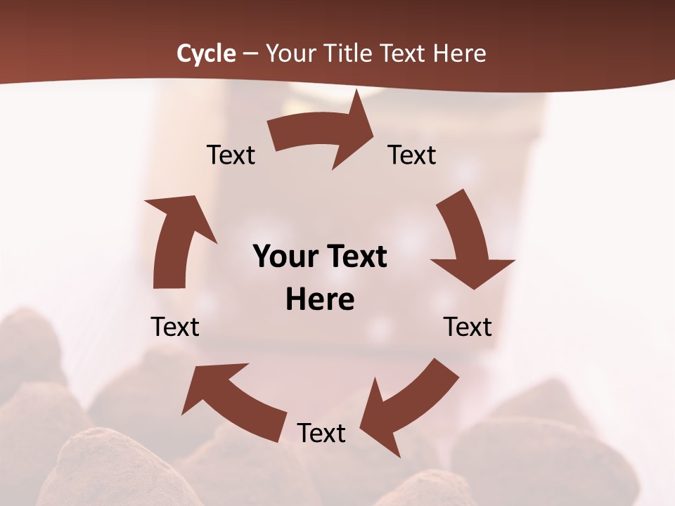 Sweet Confectionery Food PowerPoint Template