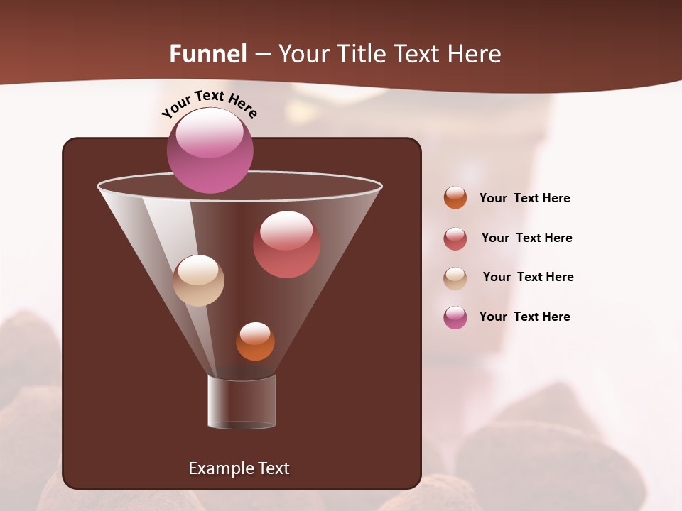 Sweet Confectionery Food PowerPoint Template