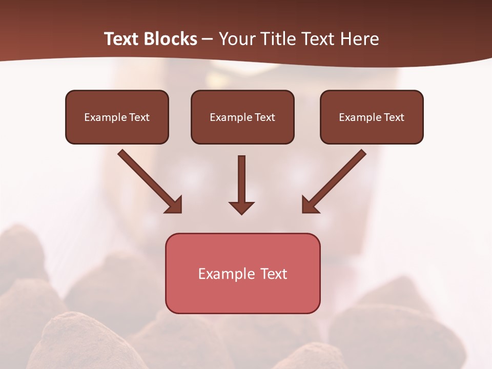 Sweet Confectionery Food PowerPoint Template