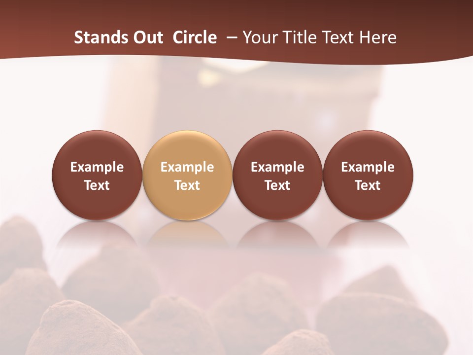 Sweet Confectionery Food PowerPoint Template