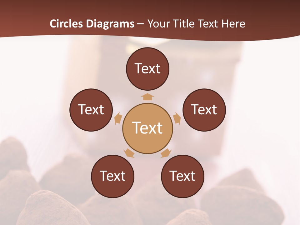 Sweet Confectionery Food PowerPoint Template