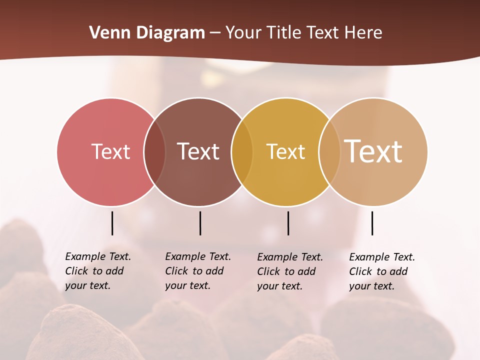 Sweet Confectionery Food PowerPoint Template