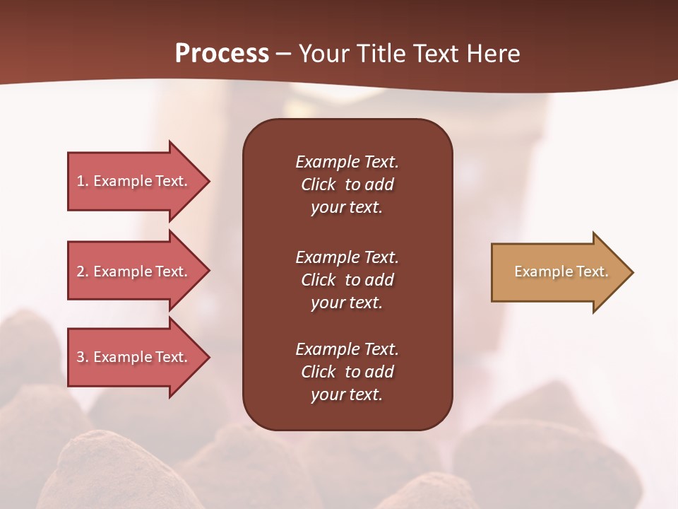 Sweet Confectionery Food PowerPoint Template