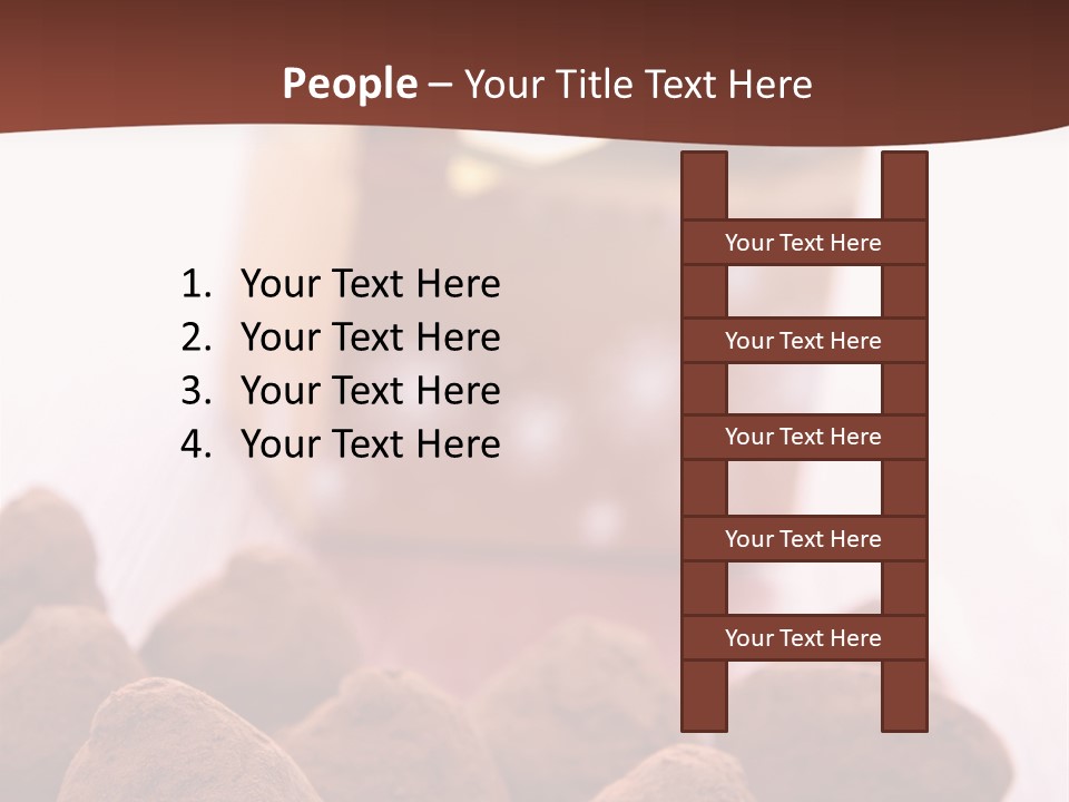 Sweet Confectionery Food PowerPoint Template