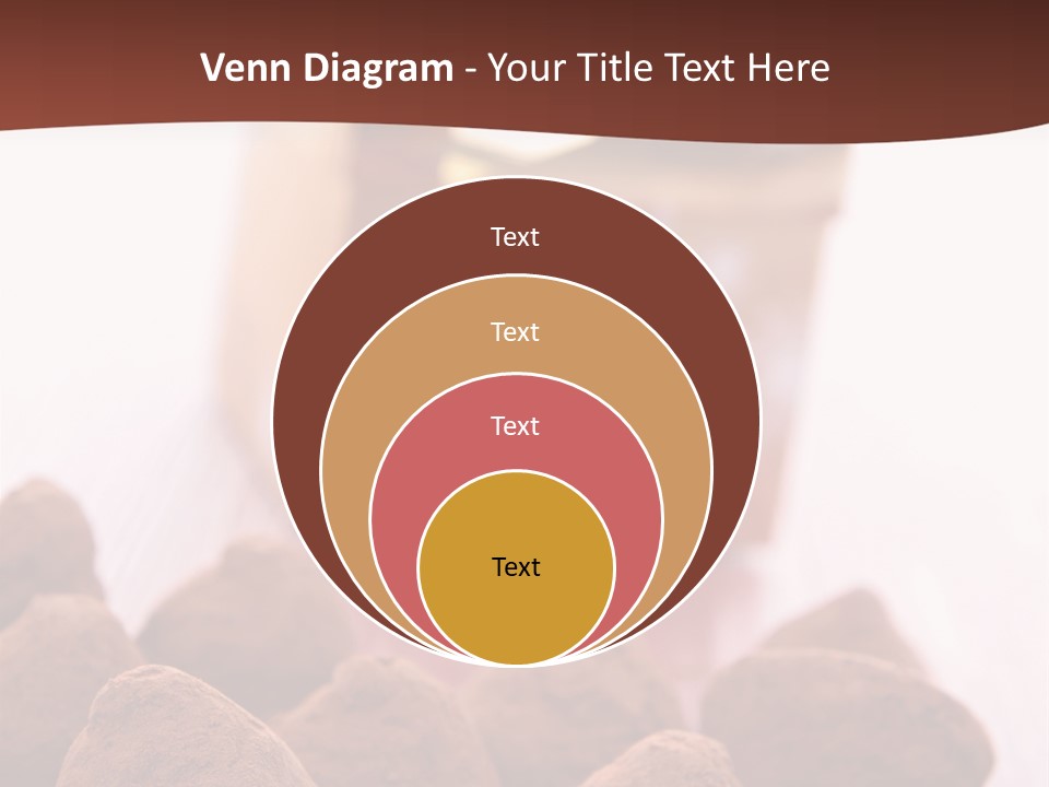 Sweet Confectionery Food PowerPoint Template