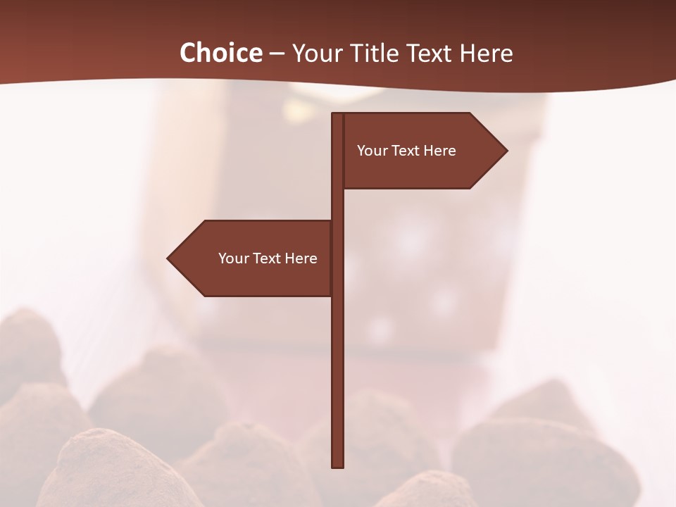 Sweet Confectionery Food PowerPoint Template