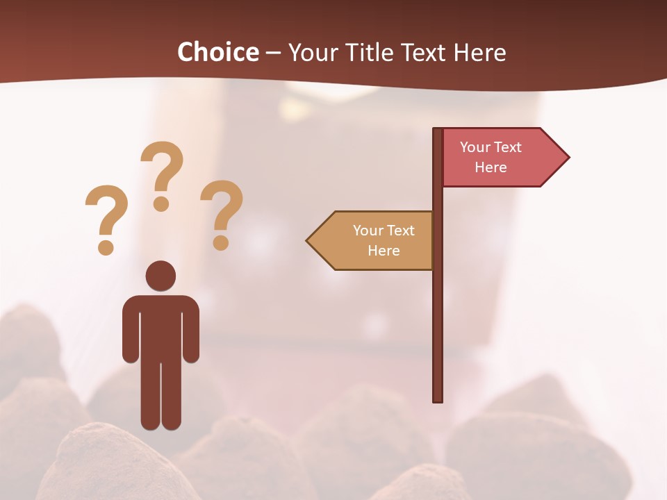 Sweet Confectionery Food PowerPoint Template