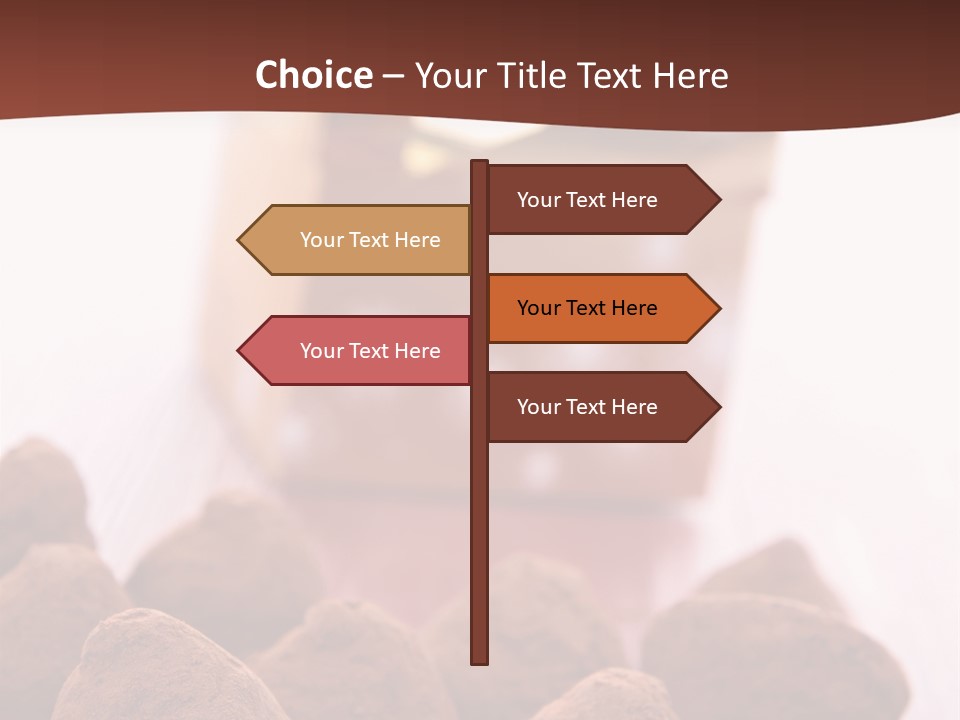 Sweet Confectionery Food PowerPoint Template