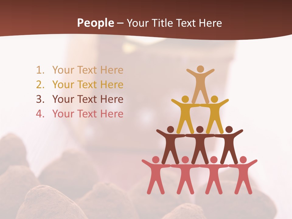 Sweet Confectionery Food PowerPoint Template