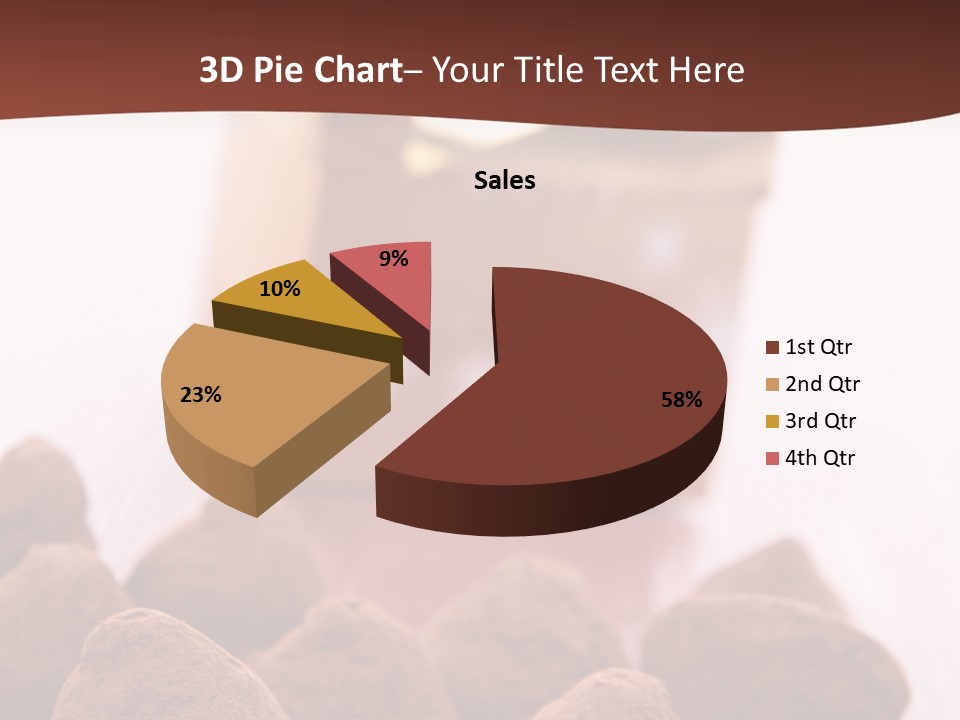 Sweet Confectionery Food PowerPoint Template