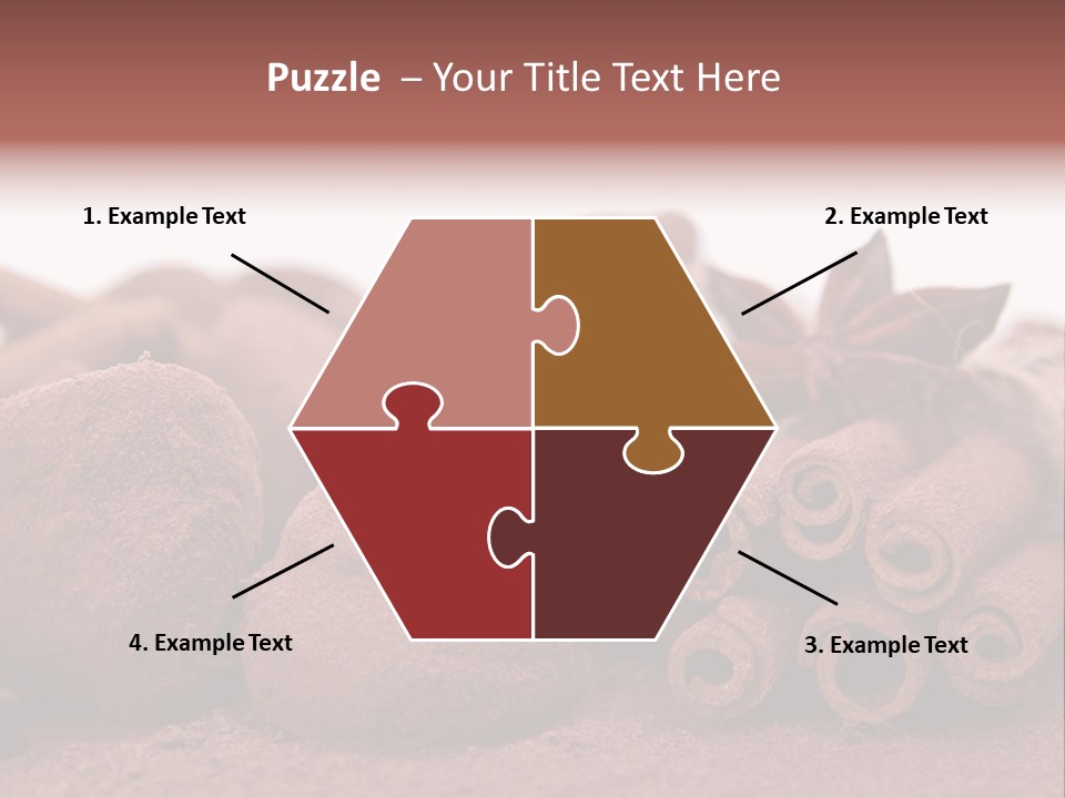 Holiday Truffe Confection PowerPoint Template