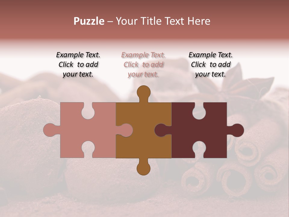 Holiday Truffe Confection PowerPoint Template