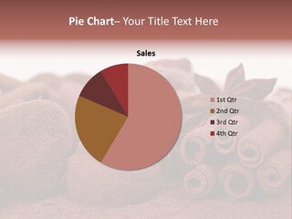 Holiday Truffe Confection PowerPoint Template