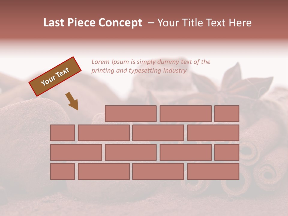 Holiday Truffe Confection PowerPoint Template