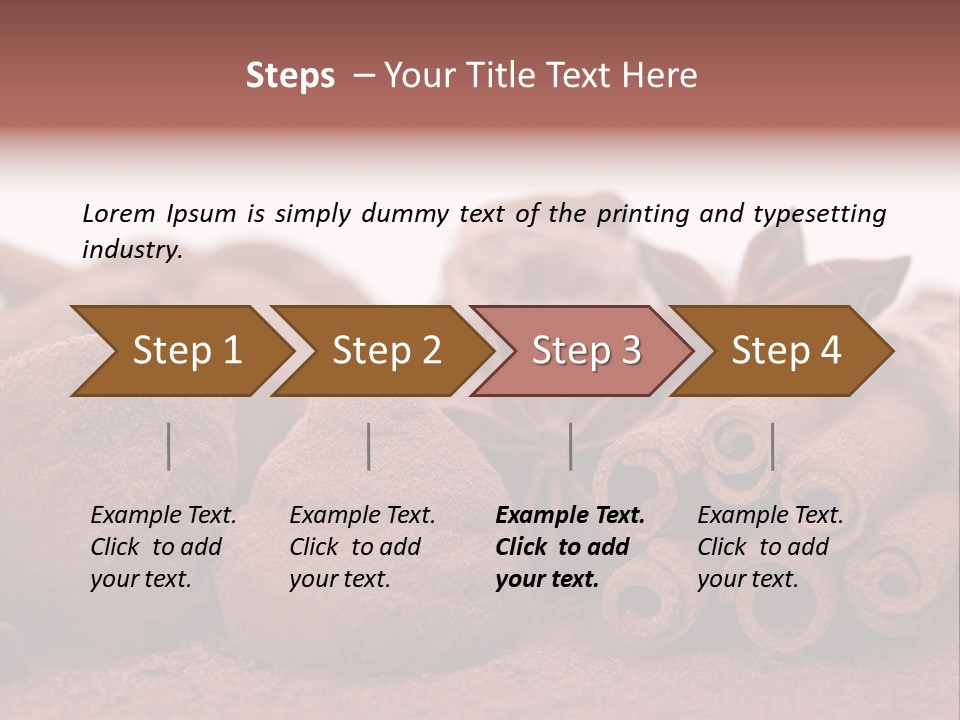 Holiday Truffe Confection PowerPoint Template