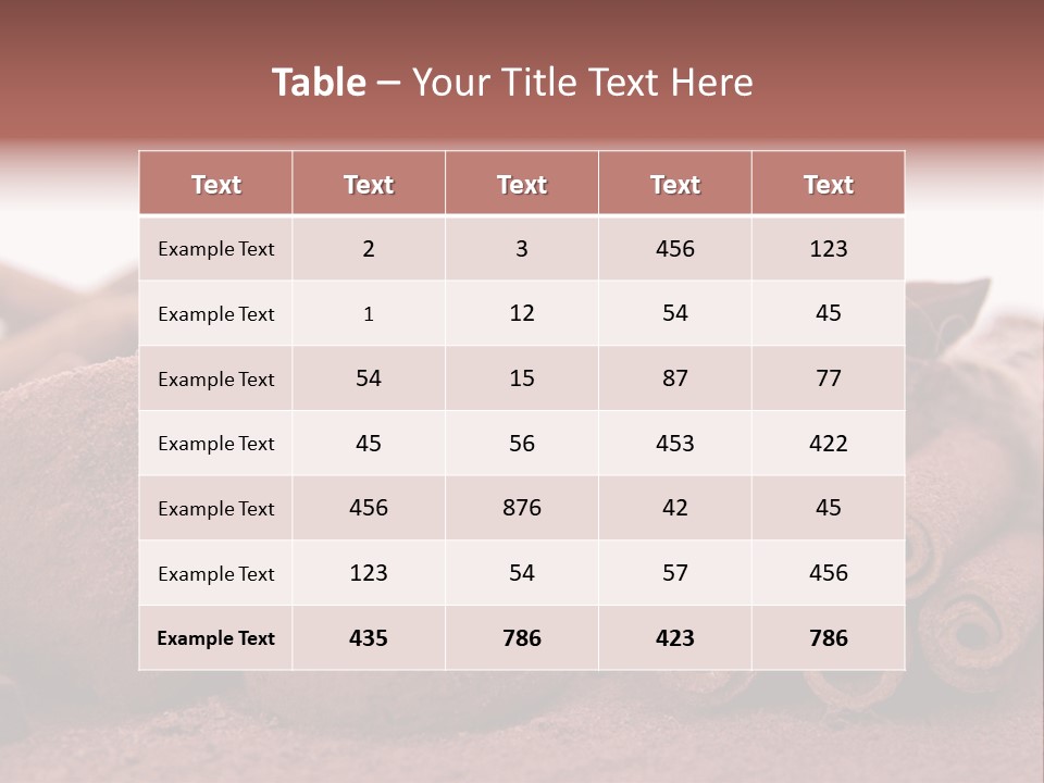 Holiday Truffe Confection PowerPoint Template