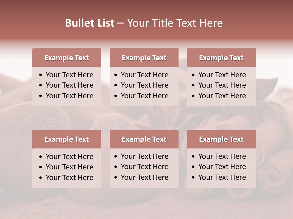 Holiday Truffe Confection PowerPoint Template