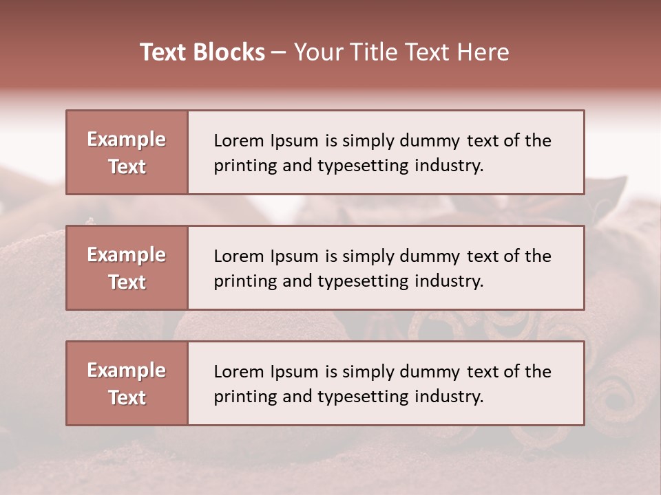 Holiday Truffe Confection PowerPoint Template