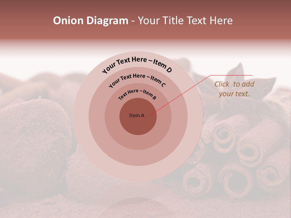 Holiday Truffe Confection PowerPoint Template