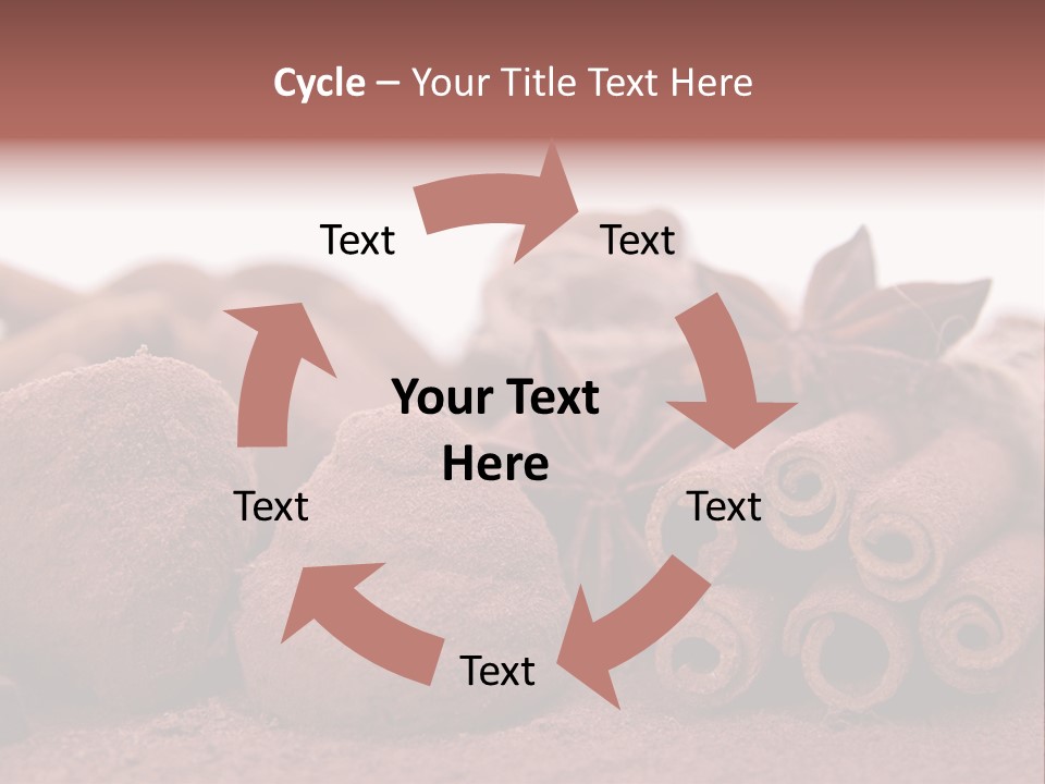 Holiday Truffe Confection PowerPoint Template